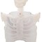 12 1/4 Inch Light Up Hanging Skeleton Torso Fire Flashing Halloween Decoration